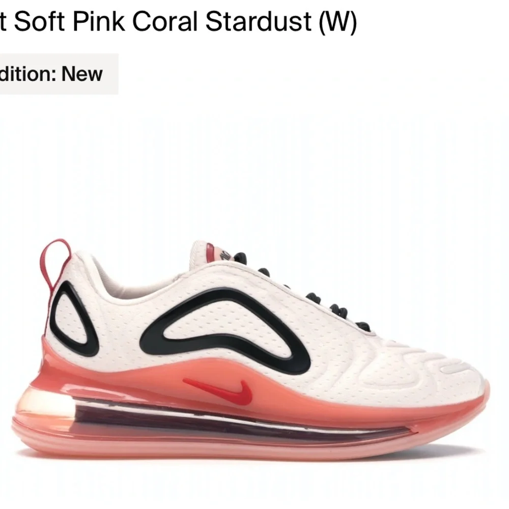 Nike Air Max 720 Light Soft Pink Coral Stardust (W) - Picture 6 of 13